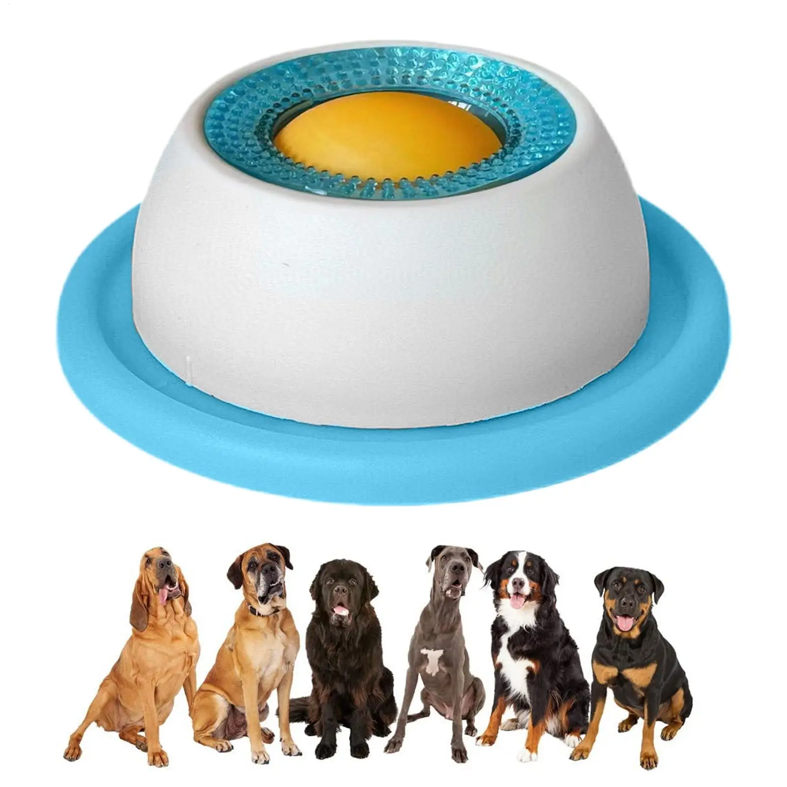 Dog Puzzle Feeder Toy - إكسسوارات تغذية الحيوانات الأليفة، لعبة تغذية