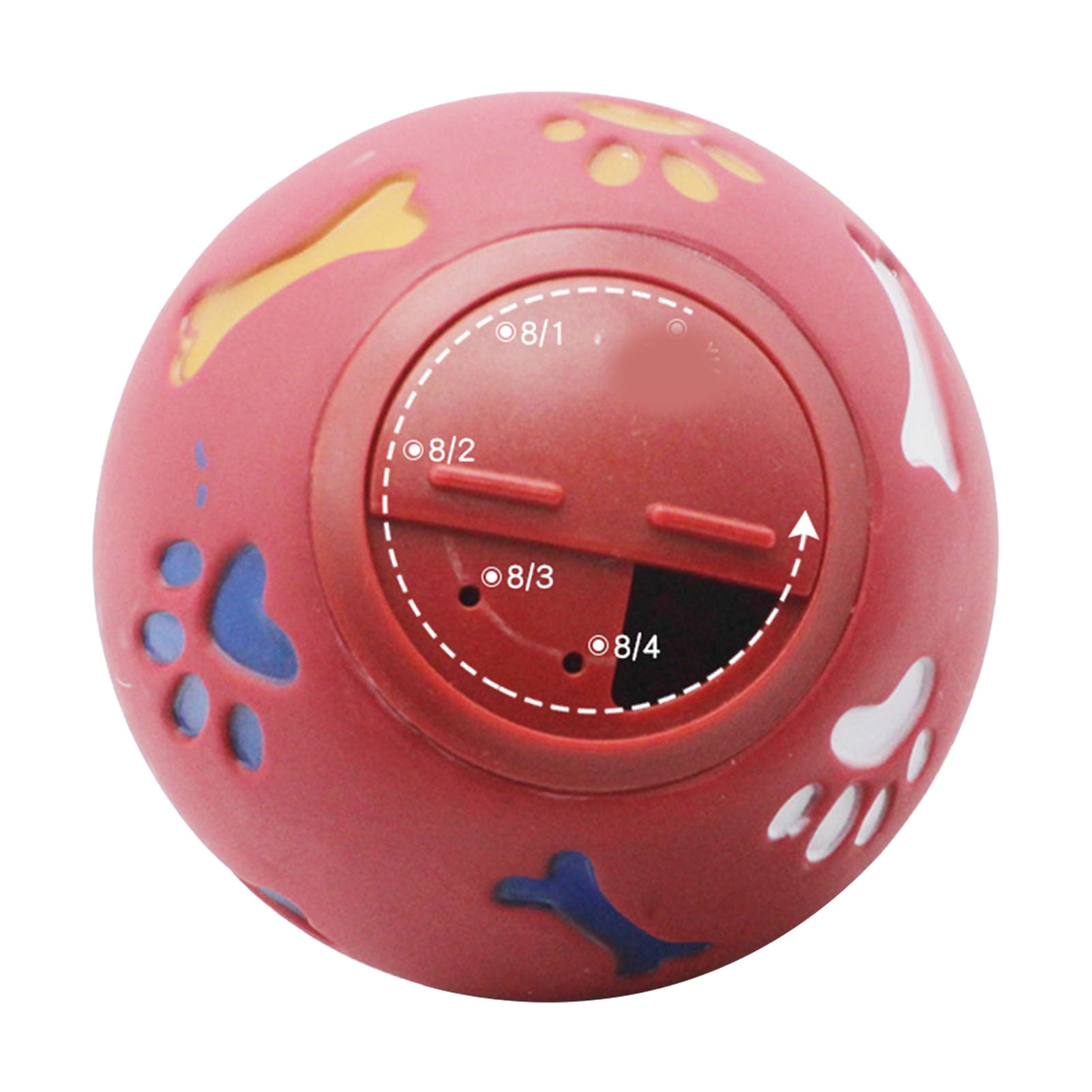 كرة توزيع مكافآت للكلاب، تغذية - مراجعة Rubber Treat Dispensing Dog Toy وسعره
